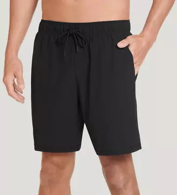 Jockey Men's Performance 7  Grid Short W/ Pockets Size XL Black • $19.99