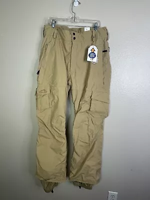 Polar Edge Gold Series Brown  Aspen Snow Board Ski Pants Sz XL Water Resistant • $25