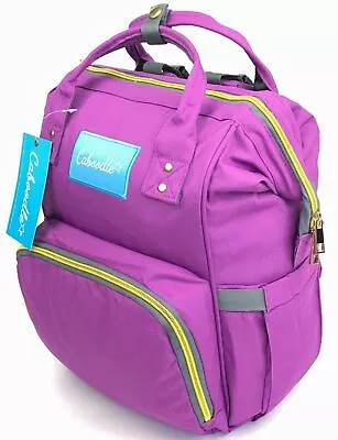 £14.95 • Buy Large Baby Changing Backpack Nappy Bag With Mat Waterproof Rucksack
