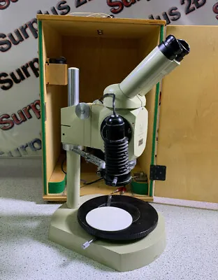 Meopta DM23 Microscope Binocular With Transformer • $245.35