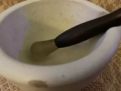 Vintage T.P. Co. Acid Proof Pharmaceutical Motar & Pestle • $49.99