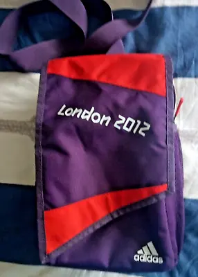 London 2012 Olympics Adidas Games Maker Sport Shoulder Bag Purple Pre Owned • £10