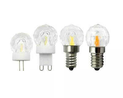 G4/G9/E12/E14 Gemlamp K9 Glass LED Bulb 1505 COB 110V/220V 3W Crystal Light Y • $3.99