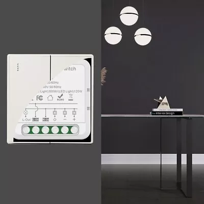 For Zigbee And WiFi Enabled Smart Dimmer Stepless Dimming Voice Control • $33.01