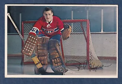 1969-71 Canadiens Postcards Color #19 Phil Myre AUTO - Montreal Canadiens • $14.99