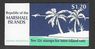 Marshall Islands. Stamp Booklet. 1989. $1.20. • £2.99