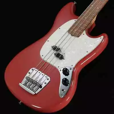 Fender / Vintera 60s Mustang Bass Pau Ferro Fingerboard Fiesta Red / OUTLET • $1295