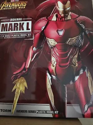 In Stock Morstorm Marvel Avengers Endgame 15cm Iron Man MK50 Model Kit • £39.58