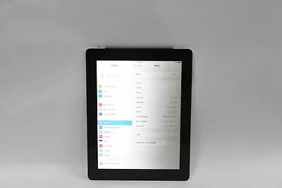 Apple IPad 4 9.7  16GB Wi-Fi& 4 Silver & Black - 4th Generation - SOLD AS IS • $59.95