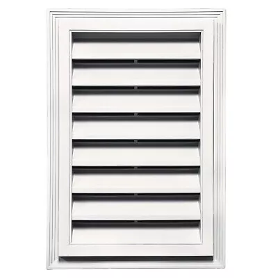 LOT OF 5 Mid America 12x18 Vinyl Rectangle Gable Vents White 001 • $148.50