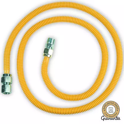 Appliance Pros Flexible Stainless Steel Gas Line For Dryer Gas Hose Connector • $27.99