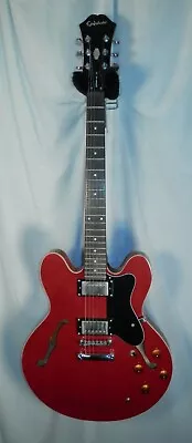 Epiphone Dot ES-335 Red Semi-hollow Electric Guitar Used Gibson '57 Classic PUs • $475