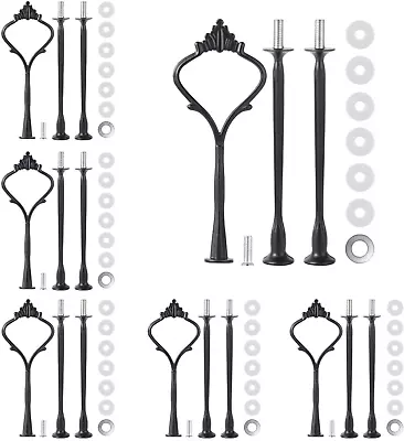 £16.97 • Buy 6 Set Cake Stand Fittings Kits Tiered Tray Hardware For Cake Stand Mold Crown 3