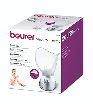 Beurer FS50 Facial Sauna Cosmetic Facial Care & Steam Bath Aroma Therapy  • £34