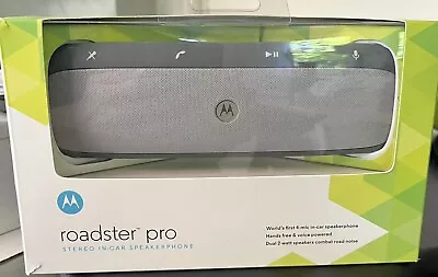 Motorola Roadster Pro Speaker - Silver - New In Box • $119