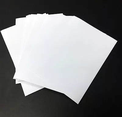 A6 Self Adhesive Labels Blank Paper Suitable With All Printers Pack: 10 - 2000  • £1.99