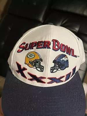 Packers Broncos Super Bowl 32 Hat Vintage • $10