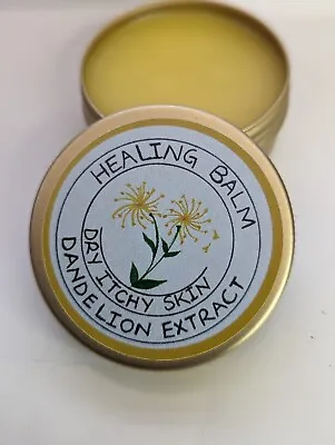 Dandelion Extract Balm/ Acne Treatment/ Moisturiser/Sensitive Skin /gift/Dry/oil • £15