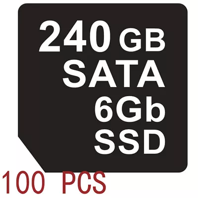 100PCS DXD9H X7K8W Tray Caddy Adhesive Stickers Labels FOR DELL G14 HDD Stickers • $29.90