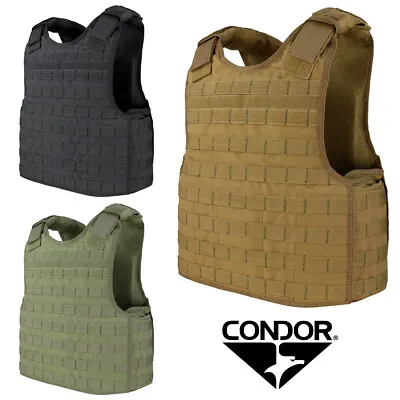 Condor DFPC Tactical Defender Plate Carrier Adjustable MOLLE PALS Modular Vest • $110.95