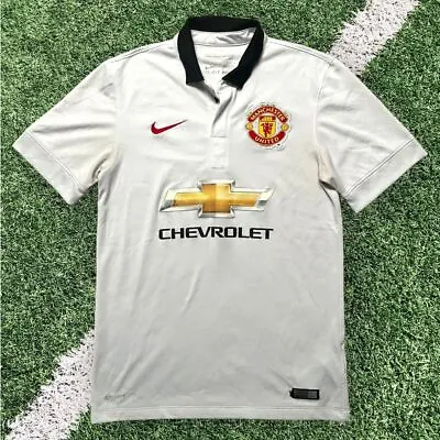 Manchester United Football Shirt Nike 2014/15 Away Kit Men's Small Original • £19.99
