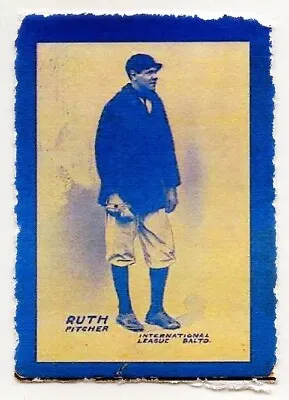 Babe Ruth 1914 Blue Rookie Baseball Cards Classics Signatures Trading Cards Aceo • $10