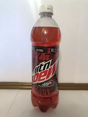 Mountain Dew Code Red “20% More” 710ml - Full Unopened Bottle • $9.99