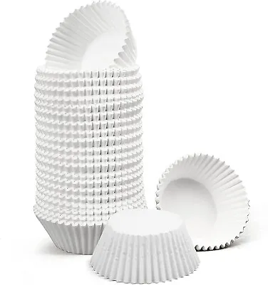 $7.21 • Buy Standard White Cupcake Liners 500 Count Food Grade Grease-Proof Baking Cup Paper