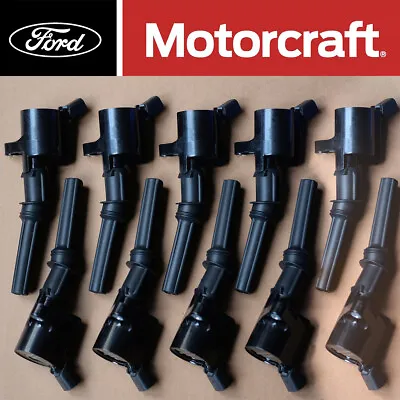 10PCS OEM DG508 Motorcraft Ignition Coils For Ford F150 4.6L 5.4L 6.8L NEW • $99.99