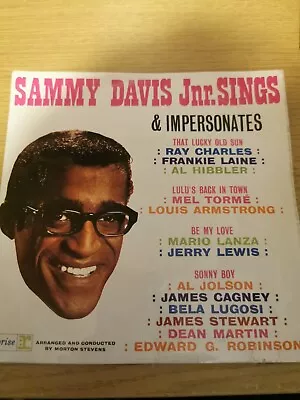 Sammy Davis Jr Sings & Impersonates 7 Inch EP Vinyl Record • £2