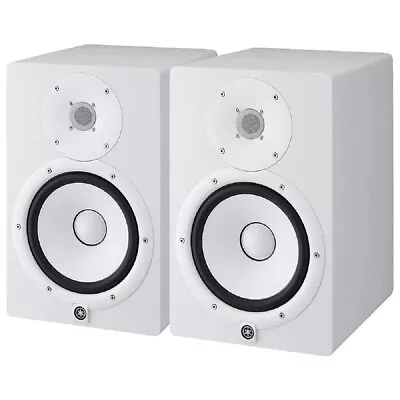 Yamaha HS8 WHITE Powered Studio Monitor PAIR • $599.98