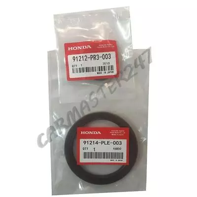 2X Front & Rear Main Crankshaft Seal For Honda Acura 91212-PR3-003/91214-PLE-003 • $19.99