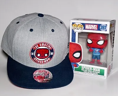 $29.95 • Buy Funko Pop Spider-man 397 Marvel Xmas Sweater & New  Funko Spider-man Hat Bundle