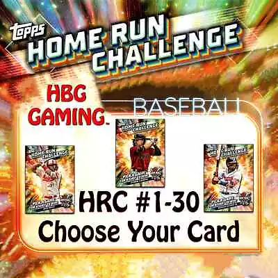 2024 Topps Series | Homerun Challenge HRC #1-30 Code Baseball Trading Cards • $1.49