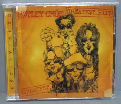 MOTLEY CRUE  Greatest Hits  NEAR MINT Condition CD Compact Disc • $3.99