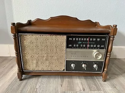 Vintage (1965) RCA Victor Vacuum Tube AM/FM Radio Model RGC37L Maple (Works) • $79.99