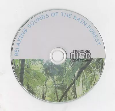 Soothing Relaxing Sounds Of Rain Forest Cd Relaxation Meditation Sleep Aid 1st • £1.99