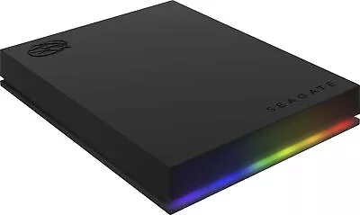 Seagate - FireCuda Gaming 2TB External USB 3.2 Gen 1 Hard Drive With RGB LED ... • $69.99