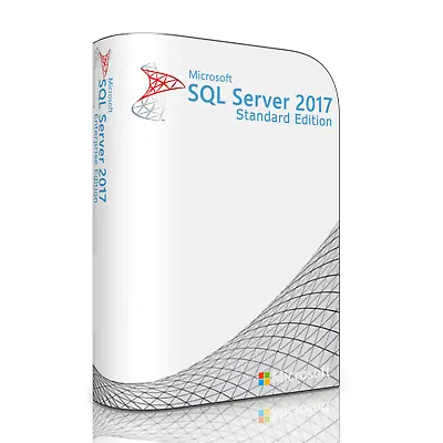 Microsoft SQL Server 2017 Standard With 4 Core License Unlimited User CALs • £312.76