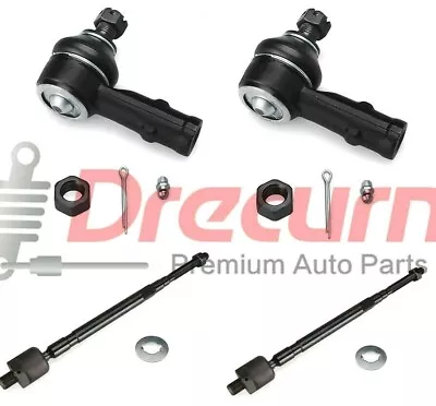 4Pcs Inner And Outer Tie Rod End Set For Ford Escort Mazda Mercury Tracer • $43.19