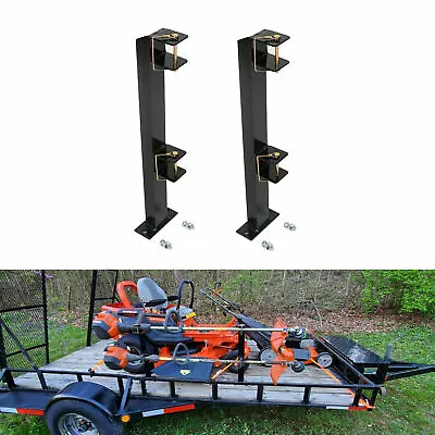 For Open Landscape Trailer 2 Places Edgers Gas Weed Trimmer Rack Holders • $29