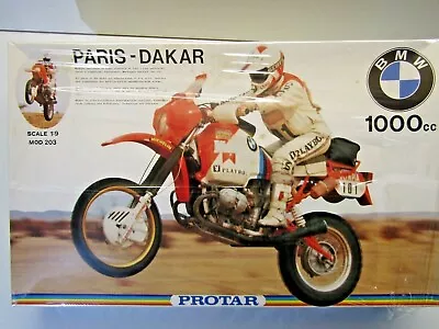 £187.25 • Buy Protar Vintage 1:9 Scale BMW R100GS Paris-Dakar Win Gaston Rahier Model Kit #203