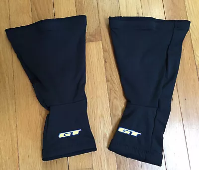 GT Bicycle Bike Wear Cycling KNEE WARMERS~Size Medium~Black NWOT Made In USA🇺🇸 • $15.75