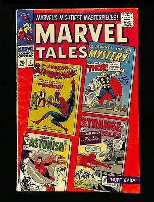 Marvel Tales #7 FN+ 6.5 Thor Spider-Man! Marvel 1967 • $0.99