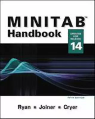 Minitab Handbook: Updated For Release 14 • $9.13