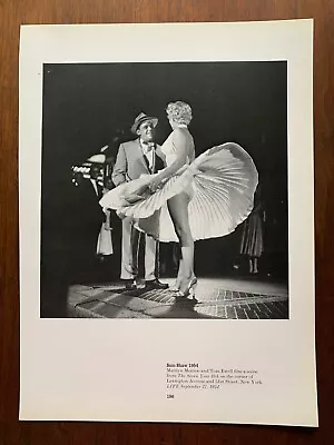 Life Magazine Book Photo By Sam Shaw 1954 Marilyn Monroe & Tom Ewell 7 Year Itch • $10.17