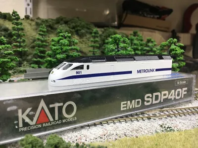 N-Scale Kato MPI MP36PH Metrolink #901 Custom Painted Shell Only • $95