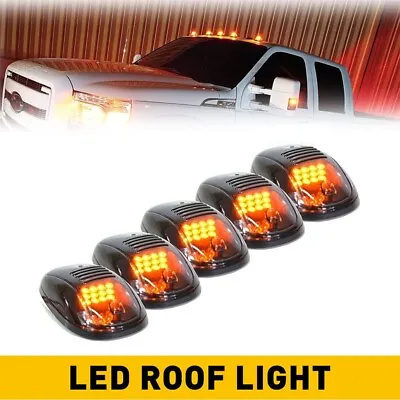 5pcs Amber Cab Roof Marker Light Top Running Lamp For Ford F150 F250 Super Duty • $29.35