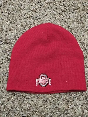 Captivating Headgear The Ohio State University Knit Beanie Hat OSU BUCKEYES EUC • $9