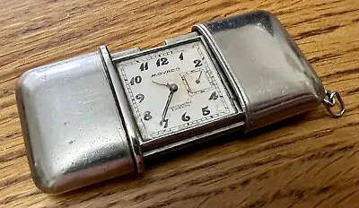 Vintage Movado Ermeto Chronometre Traveling Or Purse Watch • $233.70